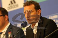 1. Bundesliga - Fußball - FC Schalke 04 - FC Ingolstadt 04 - Pressekonferenz nach dem Spiel Cheftrainer Markus Weinzierl (Schalke)