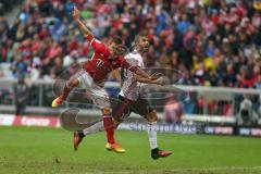 1. Bundesliga - Fußball - FC Bayern - FC Ingolstadt 04 - Joshua Kimmich (32 Bayern) Lukas Hinterseer (16, FCI)