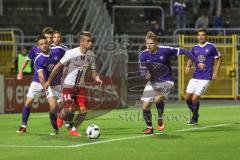 1. Bundesliga - Fußball - DFB-Pokal - Ergebirge Aue - FC Ingolstadt 04 - 7:8 n. E. - Torchance für Stefan Lex (14, FCI)