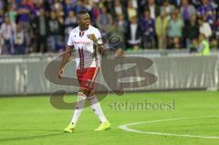 1. Bundesliga - Fußball - DFB-Pokal - Ergebirge Aue - FC Ingolstadt 04 - 7:8 n. E. - Roger de Oliveira Bernardo (8, FCI) trifft Elfmeter Tor Jubel