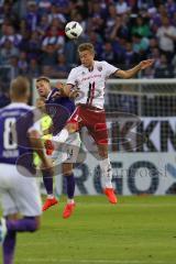 1. Bundesliga - Fußball - DFB-Pokal - Ergebirge Aue - FC Ingolstadt 04 - 7:8 n. E. - Köpke, Pascal (Aue 14) Hauke Wahl (17, FCI)