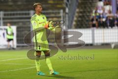 1. Bundesliga - Fußball - DFB-Pokal - Ergebirge Aue - FC Ingolstadt 04 - 7:8 n. E. - Torwart Örjan Haskjard Nyland (1, FCI)