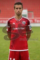 1. Bundesliga - Fußball - GER - FC Ingolstadt 04 - 2016/2017- Porträttermin - Stefan Lex (14, FCI)