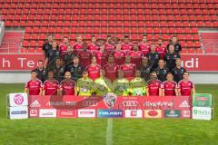 1. Bundesliga - Fußball - GER - FC Ingolstadt 04 - 2016/2017- Porträttermin Mannschaftsfoto - vor Abdruck oder Veröffentlichung Email an presse@kbumm.de, Bildunterschrift kann per Email angefordert werden