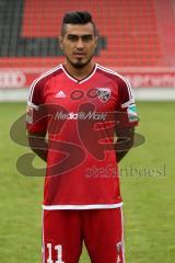 1. Bundesliga - Fußball - GER - FC Ingolstadt 04 - 2016/2017- Porträttermin - Darío Lezcano (11, FCI)