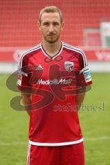 1. Bundesliga - Fußball - GER - FC Ingolstadt 04 - 2016/2017- Porträttermin - Moritz Hartmann (9, FCI)