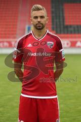 1. Bundesliga - Fußball - GER - FC Ingolstadt 04 - 2016/2017- Porträttermin - Lukas Hinterseer (16, FCI)