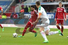 1. Bundesliga - Fußball - FC Ingolstadt 04 - Werder Bremen - Almog Cohen (36, FCI) Niklas Moisander (18 Bremen)