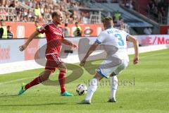 1. Bundesliga - Fußball - FC Ingolstadt 04 - TSG 1899 Hoffenheim - Tobias Levels (28, FCI) Pavel Kaderabek (TSG 3)