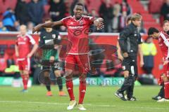 1. BL - Saison 2016/2017 - FC Ingolstadt 04 - FC Augsburg - Roger de Oliveira Bernardo (#8 FCI) - Foto: Meyer Jürgen