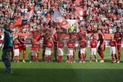 1. Bundesliga - Fußball - FC Ingolstadt 04 - TSG 1899 Hoffenheim - Einlaufkinder Begrüßung