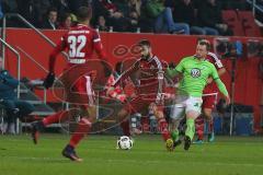 1. BL - Saison 2016/2017 - FC Ingolstadt 04 - VFL Wolfsburg - Anthony Jung (#3 FCI) - Foto: Meyer Jürgen