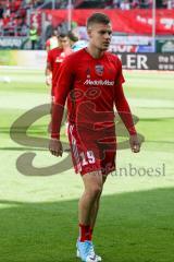 1. BL - Saison 2016/2017 - FC Ingolstadt 04 - FC Schalke 04 - Max Christiansen (#19 FCI) vor dem Spiel - Foto: Meyer Jürgen