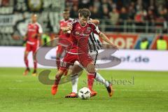 1. Bundesliga - Fußball - FC Ingolstadt 04 - Eintracht Frankfurt - 0:2 - Pascal Groß (10, FCI) Szabolcs Huszti (8 Frankfurt)