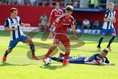 1. BL - Saison 2016/2017 - FC Ingolstadt 04 - Hertha BSC - Pascal Groß (#10 FCI) - Foto: Meyer Jürgen