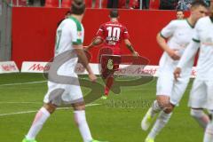 1. BL - Saison 2016/2017 - FC Ingolstadt 04 - SV Werder Bremen - Pascal Groß (#10 FCI) mit dem 2:1 Führungstreffer durch Elfmeter - Jubel - Foto: Meyer Jürgen