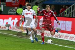 1. BL - Saison 2016/2017 - FC Ingolstadt 04 - 1.FC Köln - Florent Hadergjonaj (#33 FCI) - Foto: Meyer Jürgen