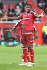 1. BL - Saison 2016/2017 - FC Ingolstadt 04 - FC Augsburg - Roger de Oliveira Bernardo (#8 FCI) - Foto: Meyer Jürgen