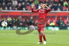 1. BL - Saison 2016/2017 - FC Ingolstadt 04 - FC Augsburg - Almog Cohen (#36 FCI) - Foto: Meyer Jürgen