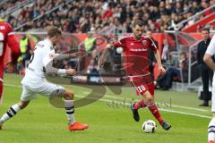 1. Bundesliga - Fußball - FC Ingolstadt 04 - Borussia Mönchengladbach - Christoph Kramer (#6 Gladbach) Pascal Groß (10, FCI)