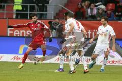 1. Bundesliga - Fußball - FC Ingolstadt 04 - Hamburger SV HSV - Anthony Jung (3, FCI) Kyriakos Papadopoulos (9 HSV)