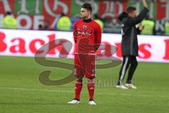 1. BL - Saison 2016/2017 - FC Ingolstadt 04 - FC Augsburg - Maurice Multhaup (#31 FCI) - Foto: Meyer Jürgen