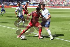 1. Bundesliga - Fußball - FC Ingolstadt 04 - FC Schalke 04 - Darío Lezcano (11, FCI) Benjamin Stambouli (17 Schalke)