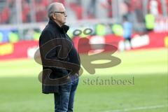 1. Bundesliga - Fußball - FC Ingolstadt 04 - Bayer 04 Leverkusen - Spiel ist aus Unentschieden, Vorsitzender des Vorstandes Peter Jackwerth (FCI)