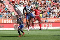 1. Bundesliga - Fußball - FC Ingolstadt 04 - Hertha BSC Berlin - Mitchel Weiser und Darío Lezcano (11, FCI)