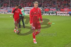 1. BL - Saison 2016/2017 - FC Ingolstadt 04 - SV Werder Bremen - Sonny Kittel (#21 FCI) vor dem Spiel - Foto: Meyer Jürgen