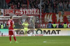 1. Bundesliga - Fußball - FC Ingolstadt 04 - 1. FC Köln - Tor für Köln Torwart Martin Hansen (35, FCI) enttäuscht