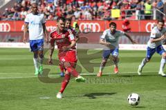 1. Bundesliga - Fußball - FC Ingolstadt 04 - FC Schalke 04 - letzter Spieltag - Elfmeter Ausgleich Tor Pascal Groß (10, FCI)  Jubel