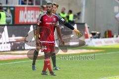 1. BL - Saison 2016/2017 - FC Ingolstadt 04 - TSG 1899 Hoffenheim - Marvin Matip (#34 FCI) - Ørjan Nyland (#26 FCI) - Foto: Meyer Jürgen