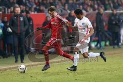 1. Bundesliga - Fußball - FC Ingolstadt 04 - Hamburger SV HSV - Pascal Groß (10, FCI) Doeglas Dos Santos Justino De Melo (6 HSV)