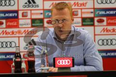 1. Bundesliga - Fußball - FC Ingolstadt 04 - FC Schalke 04 - Pressekonferenz nach dem Spiel Cheftrainer Markus Weinzierl (Schalke) Cheftrainer Maik Walpurgis (FCI)