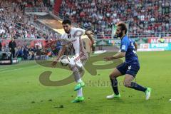 1. Bundesliga - Fußball - FC Ingolstadt 04 - SV Darmstadt 98 - Almog Cohen (36, FCI) Hamit Altıntop (34 Darmstadt)