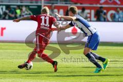 1. BL - Saison 2016/2017 - FC Ingolstadt 04 - Hertha BSC - Lezano Farina,Dario (#37 FCI) - Foto: Meyer Jürgen