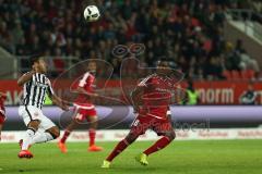 1. Bundesliga - Fußball - FC Ingolstadt 04 - Eintracht Frankfurt - 0:2 - rechts Roger de Oliveira Bernardo (8, FCI)