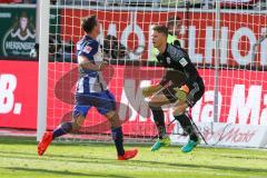 1. BL - Saison 2016/2017 - FC Ingolstadt 04 - Hertha BSC - Ørjan Nyland (#26 FCI) - Foto: Meyer Jürgen