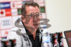 1. Bundesliga - Fußball - FC Ingolstadt 04 - Eintracht Frankfurt - 0:2 - Pressekonferenz Cheftrainer Markus Kauczinski (FCI)