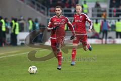 1. Bundesliga - Fußball - FC Ingolstadt 04 - FC Bayern - Mathew Leckie (7, FCI) Florent Hadergjonaj (33, FCI)