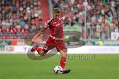 1. Bundesliga - Fußball - FC Ingolstadt 04 - TSG 1899 Hoffenheim 1:2 - Max Christiansen (19, FCI) schiesst auf das Tor