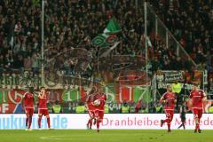 1. Bundesliga - Fußball - FC Ingolstadt 04 - FC Augsburg - Sonny Kittel (21, FCI) rennt zum Anstoß nach dem 0:1 Tor