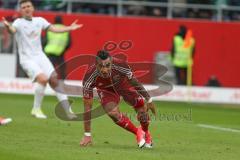 1. BL - Saison 2016/2017 - FC Ingolstadt 04 - SV Werder Bremen - Lezcano Farina,Dario (#37 FCI) trifft zum 1:0 Führungstreffer - Jubel - Foto: Meyer Jürgen