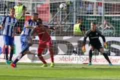 1. BL - Saison 2016/2017 - FC Ingolstadt 04 - Hertha BSC - Ørjan Nyland (#26 FCI) - Foto: Meyer Jürgen