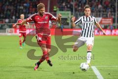 1. Bundesliga - Fußball - FC Ingolstadt 04 - Eintracht Frankfurt - 0:2 - Lukas Hinterseer (16, FCI) Bastian Oczipka (6 Frankfurt)