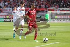 1. Bundesliga - Fußball - FC Ingolstadt 04 - Bayer 04 Leverkusen - Kai Havertz (Leverkusen 29) Pascal Groß (10, FCI)