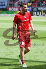 1. BL - Saison 2016/2017 - FC Ingolstadt 04 - FC Schalke 04 - Pascal Groß (#10 FCI) vor dem Spiel - Foto: Meyer Jürgen