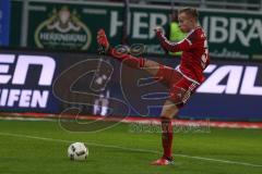 1. BL - Saison 2016/2017 - FC Ingolstadt 04 - VFL Wolfsburg - Florent Hadergjonaj (#33 FCI) - Foto: Meyer Jürgen