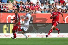 1. BL - Saison 2016/2017 - FC Ingolstadt 04 - TSG 1899 Hoffenheim - Marvin Matip (#34 FCI) - Marcel Tisserand (#32 FCI) - Foto: Meyer Jürgen